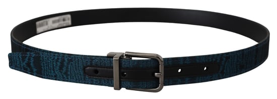 Cinturón Reversible de Patrón Azul - Image 4