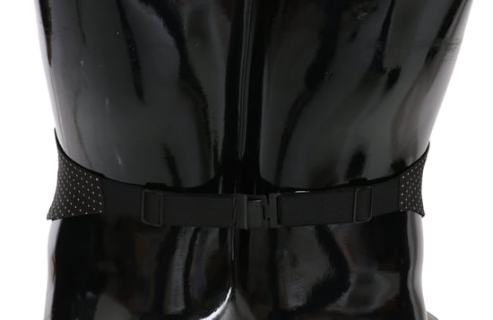 Cinturón de esmoquin negro con puntos Dolce Gabbana - Image 2