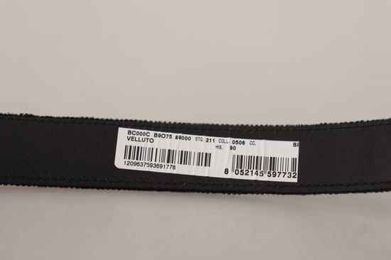 Cinturón de Terciopelo Negro - Image 5