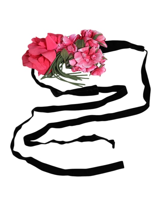 Collar Choker de Terciopelo Floral - Image 5