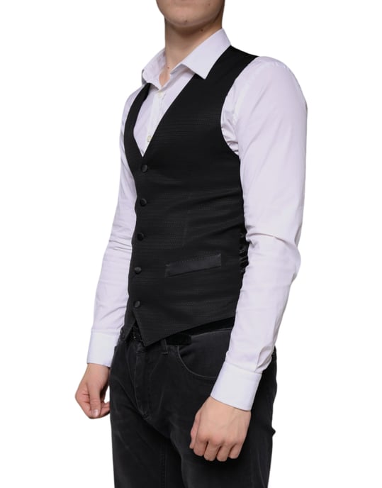 Chaleco Clásico Negro - Image 3