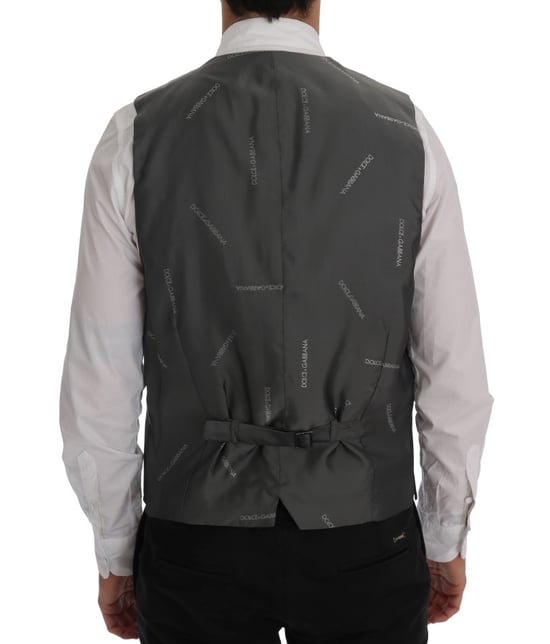 Chaleco de Lana para Hombre Clásico de Cuello en V - Image 3