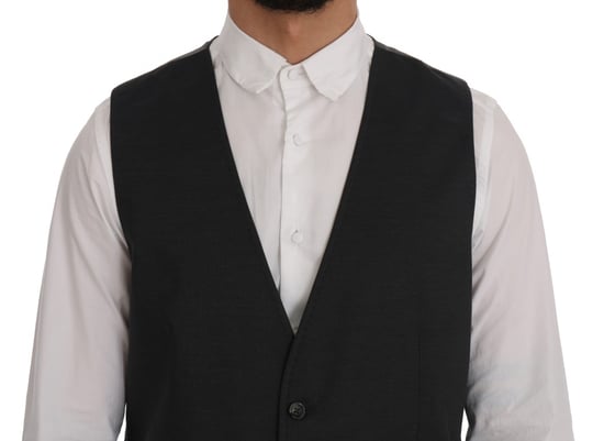 Chaleco de Lana para Hombre Clásico de Cuello en V - Image 4