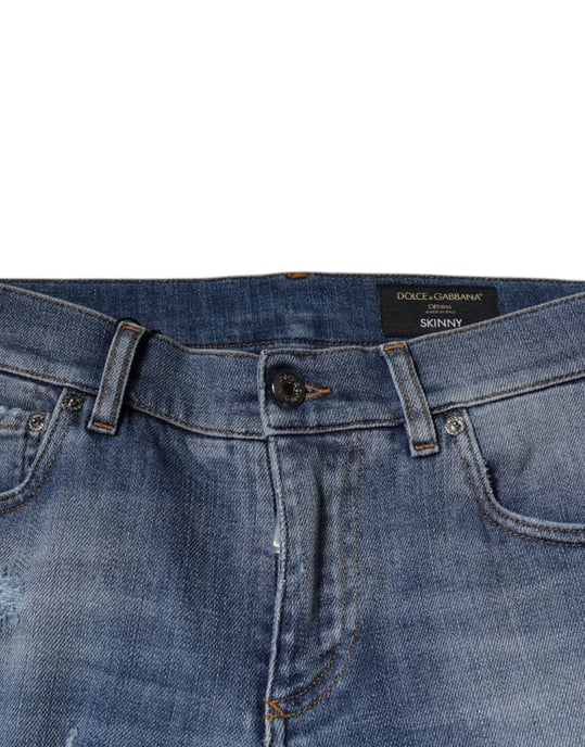 Jeans Rotos de Corte Ajustado - Image 5