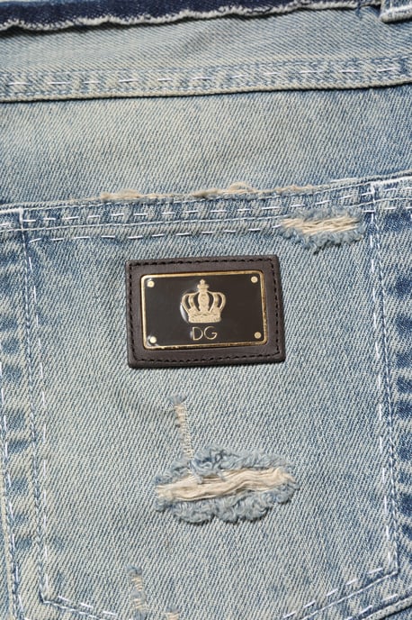 Jeans de mezclilla desgastados - Image 5