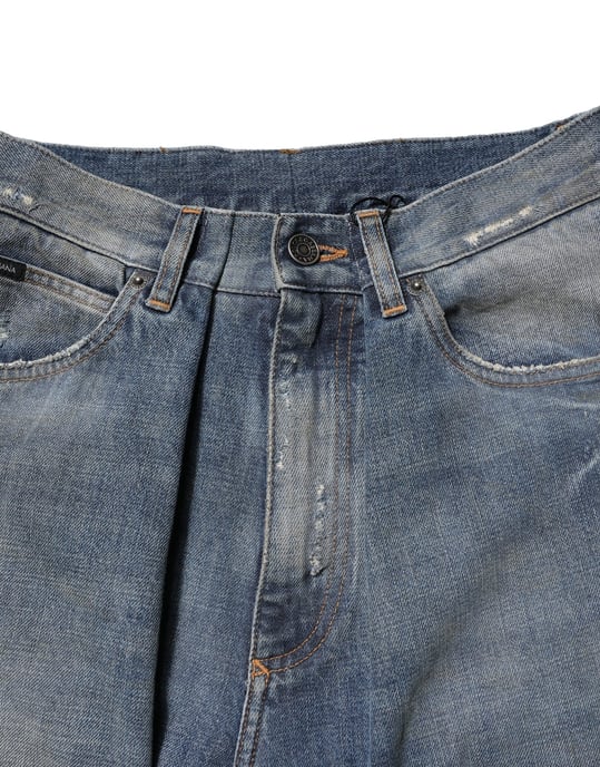 Jeans de mezclilla rasgados - Image 5