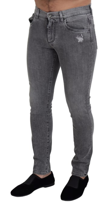 Jeans ajustados desgastados - Image 2