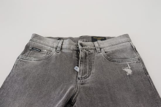 Jeans ajustados desgastados - Image 4
