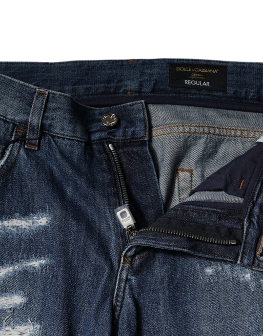 Jeans de mezclilla desgastados - Image 5
