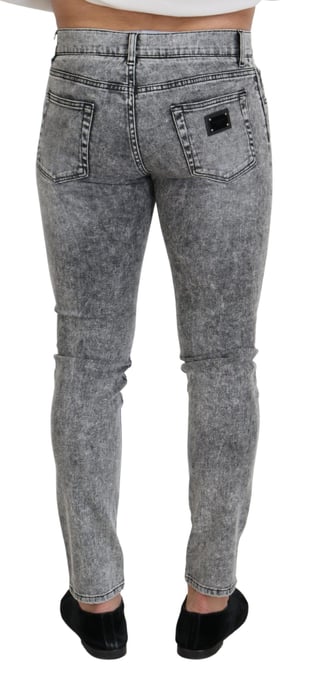 Jeans Ajustados con Lavado Ácido - Image 2