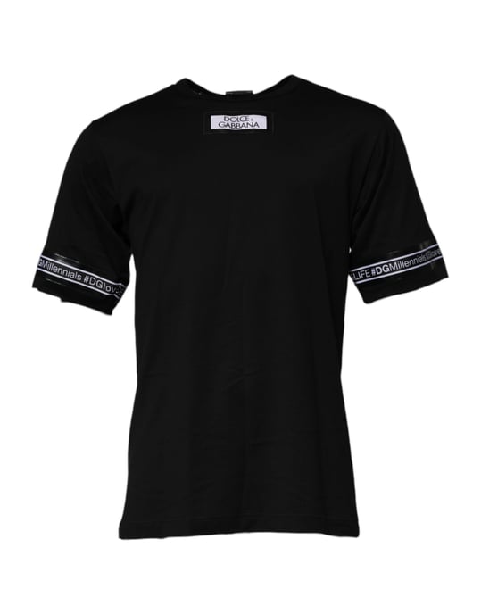 Camiseta de manga corta con cuello redondo - Image 1