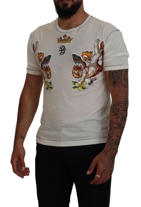 Camiseta Casual Diseño de Querubines - Image 2