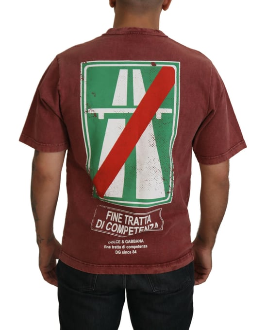 Camiseta Gráfica con Estampado de Signo de Parada - Image 3