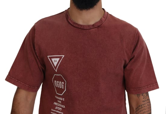 Camiseta Gráfica con Estampado de Signo de Parada - Image 4