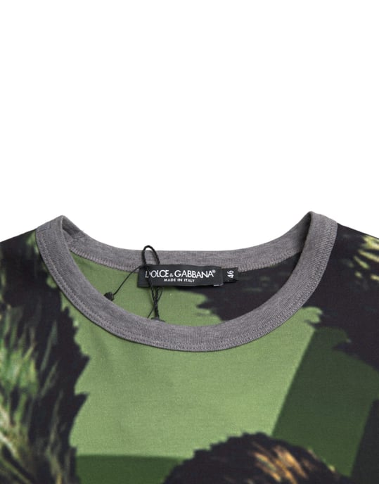 Camiseta de manga corta con cuello redondo Gorilla Print - Image 3