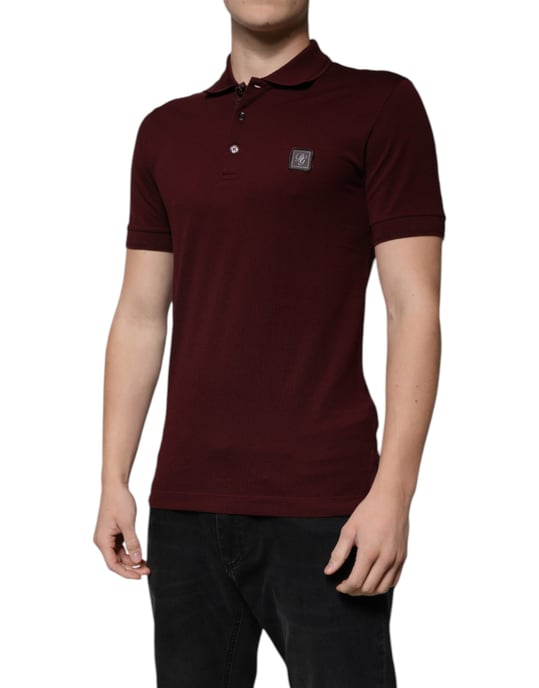 Camisa Polo Marrón Dgpatch - Image 3