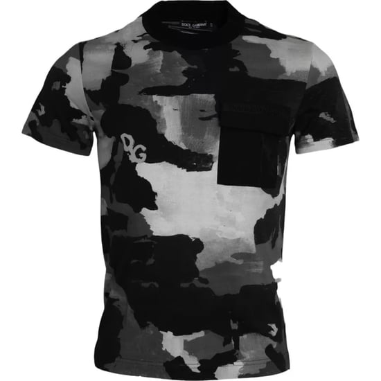 Camiseta de bolsillo con estampado de camuflaje - Image 2