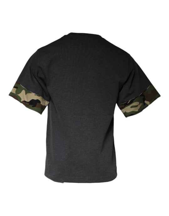 Camiseta de Manga Corta con Puño de Camuflaje - Image 5
