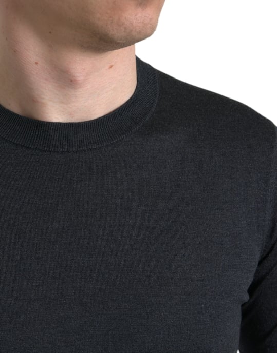 Camiseta de punto con cuello redondo Tsh84602 - Image 4