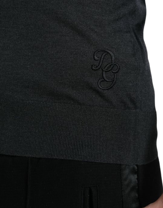 Camiseta de punto con cuello redondo Tsh84602 - Image 6