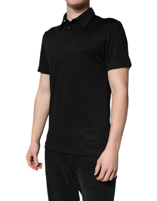 Camisa Polo Dg con Logo Bordado - Image 3