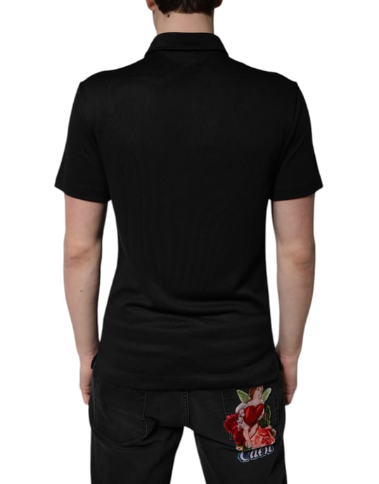 Camisa Polo Dg con Logo Bordado - Image 4