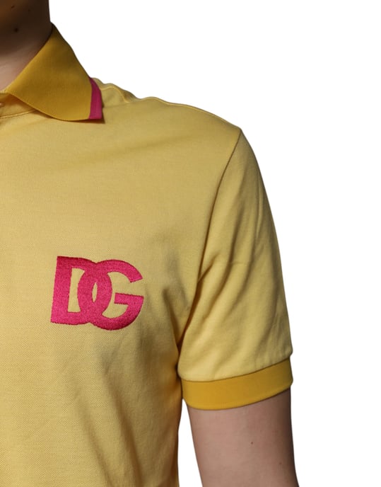 Camisa Polo Dg con Logo Bordado - Image 5