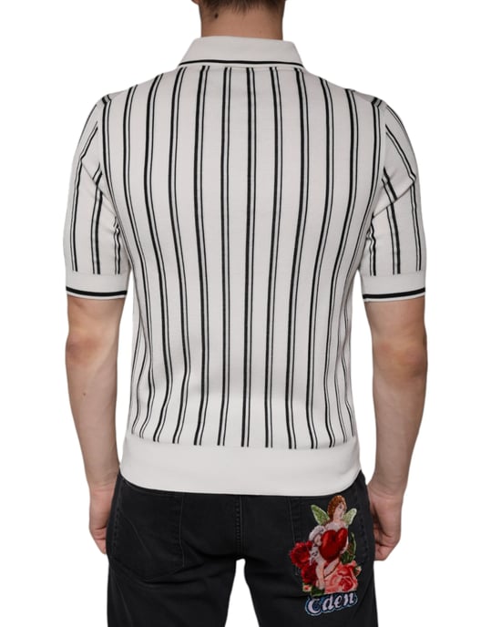 Camisa Polo de Punto Rayada - Image 4