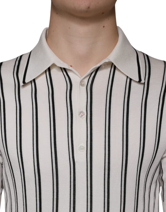 Camisa Polo de Punto Rayada - Image 5