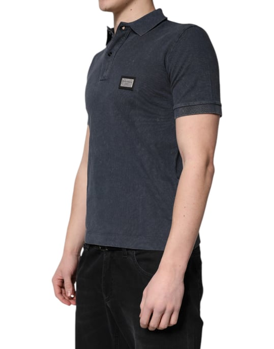 Camisa Polo Clásica con Logo Metálico - Image 3