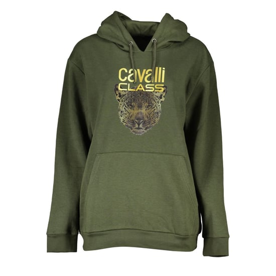 Sudadera con capucha leopardo verde militar - Image 1