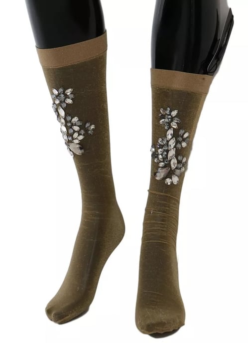 Calcetines sheer embellecidos - Image 2