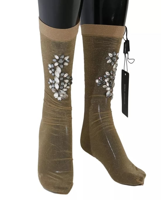 Calcetines sheer embellecidos - Image 3