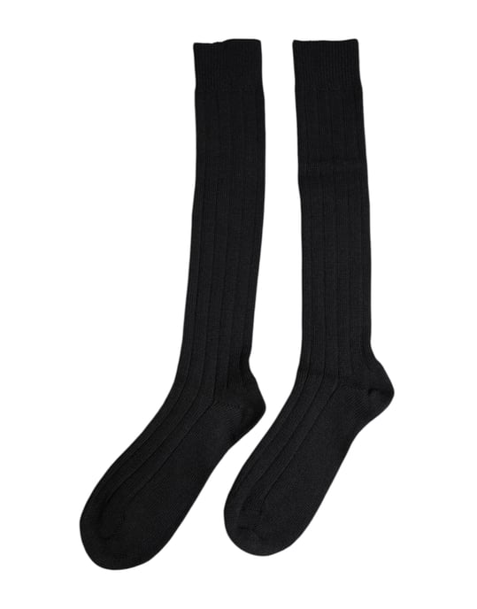 Calcetines de vestir de algodón acanalados - Image 2