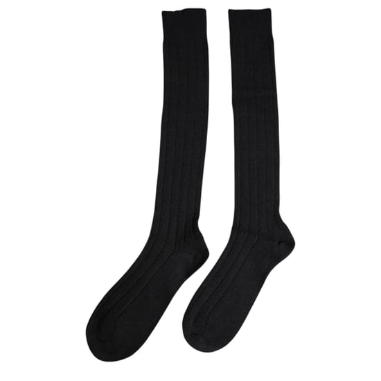 Calcetines de vestir de algodón acanalados - Image 3