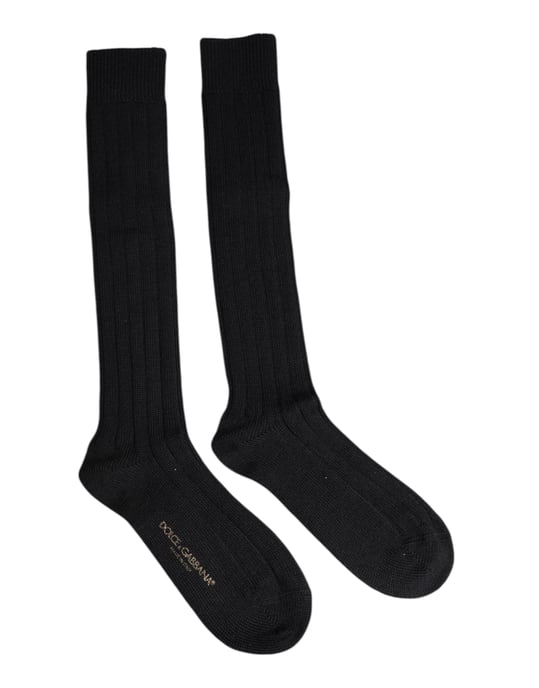 Calcetines de vestir de algodón acanalados - Image 4