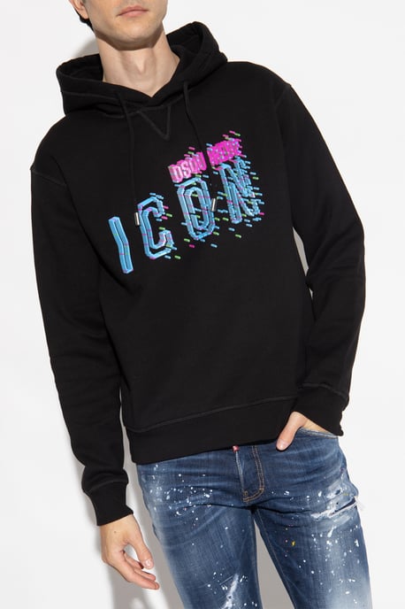 Sudadera con capucha Icono Logo Pixelado - Image 1