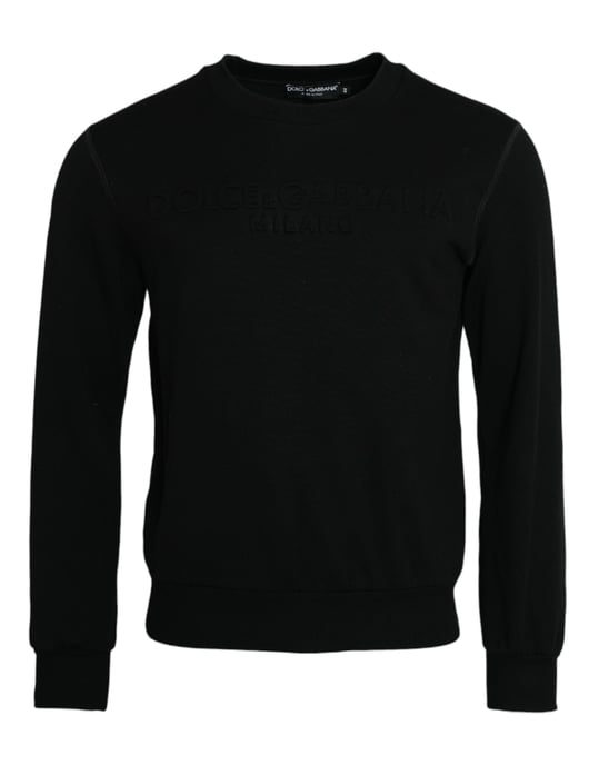 Sudadera de Cuello Redondo de Manga Larga con Logo Relevado - Image 1