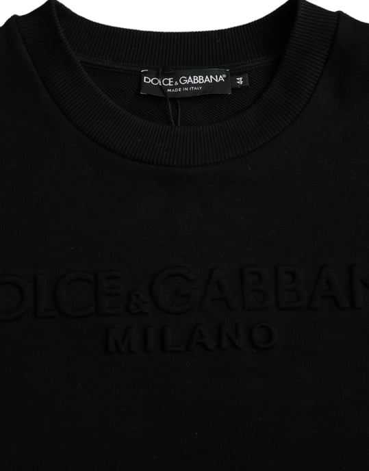 Sudadera de Cuello Redondo de Manga Larga con Logo Relevado - Image 3