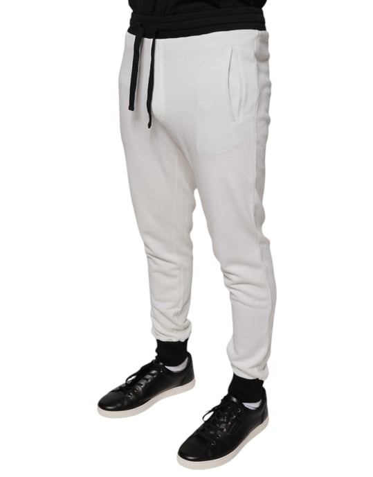 Pantalones de chándal de algodón con corte relajado - Image 3