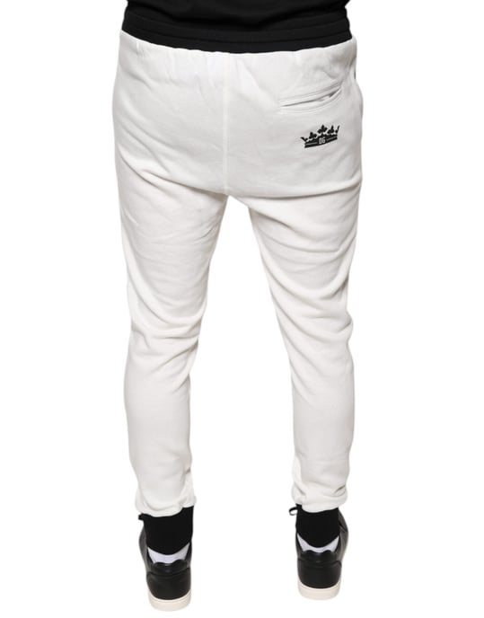 Pantalones de chándal de algodón con corte relajado - Image 4