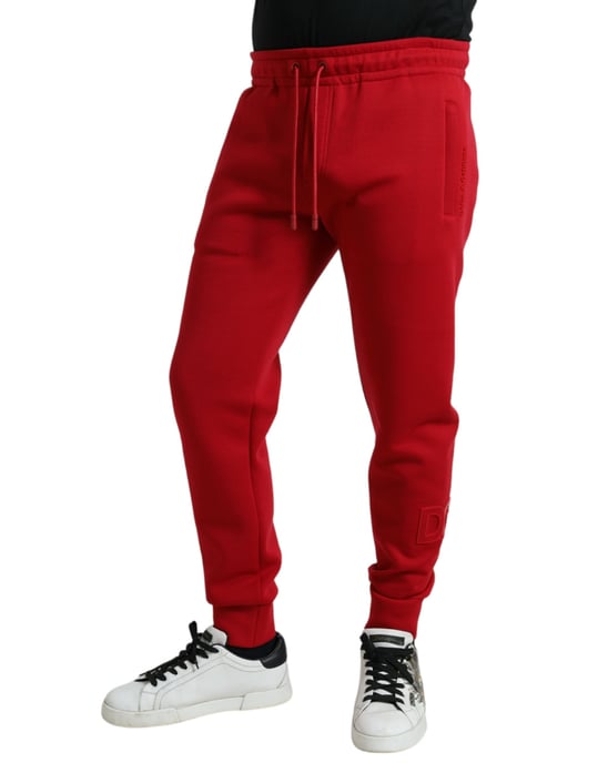 Joggers de algodón rojos Pan75045 - Image 2