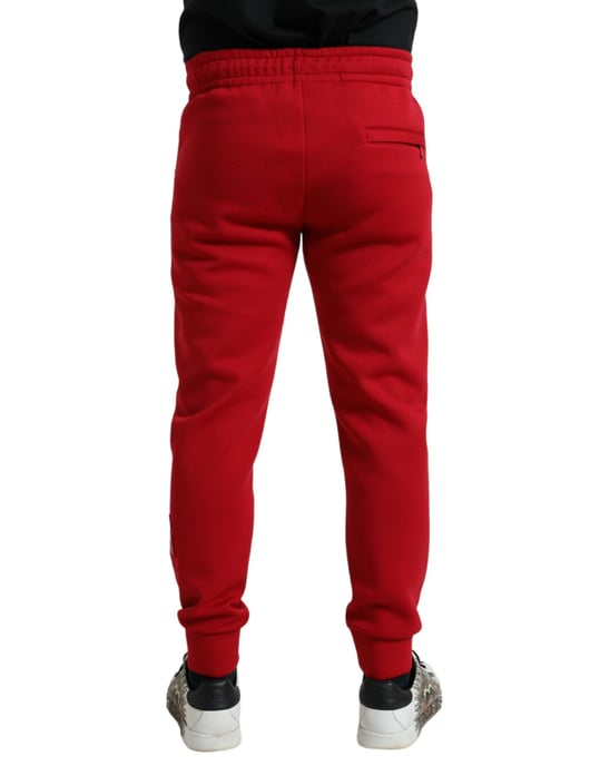 Joggers de algodón rojos Pan75045 - Image 3