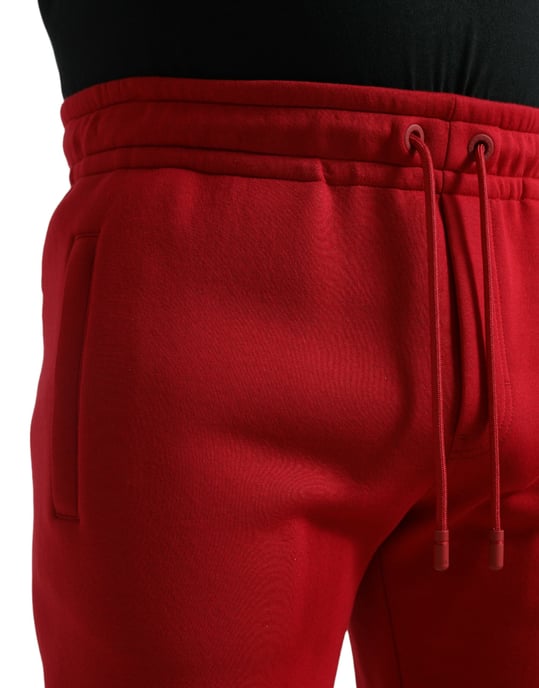 Joggers de algodón rojos Pan75045 - Image 4