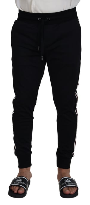 Pantalones de chándal casuales con diseño de franjas laterales - Image 1