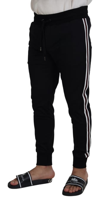 Pantalones de chándal casuales con diseño de franjas laterales - Image 2