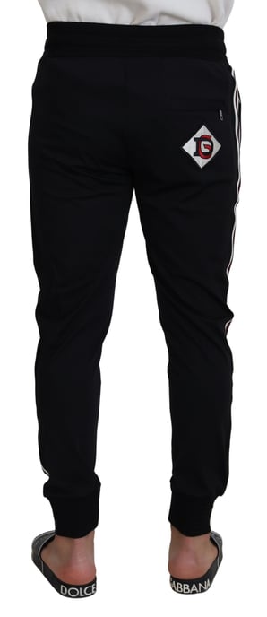 Pantalones de chándal casuales con diseño de franjas laterales - Image 3