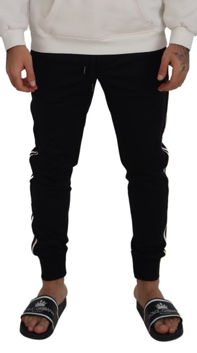Pantalones de chándal casuales con diseño de franjas laterales - Image 4