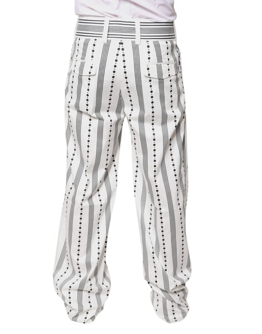 Pantalones Impresos de Pierna Recta - Image 4
