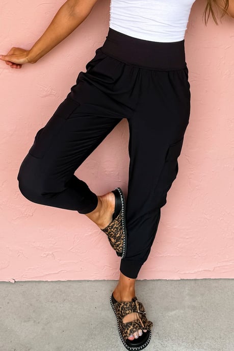 Pantalones Cargo con Cintura Elástica - Image 3